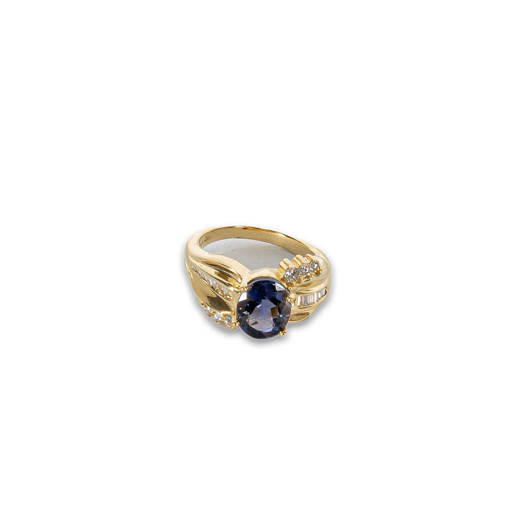 Diamond and Sapphire Ring