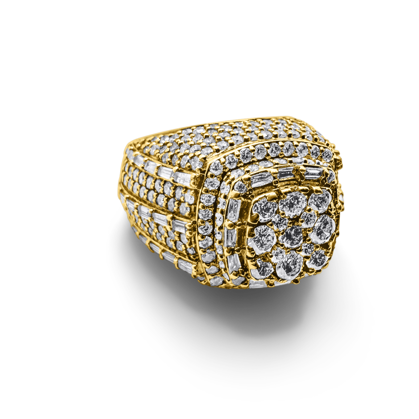 5.33ctw Mens Pinky Ring