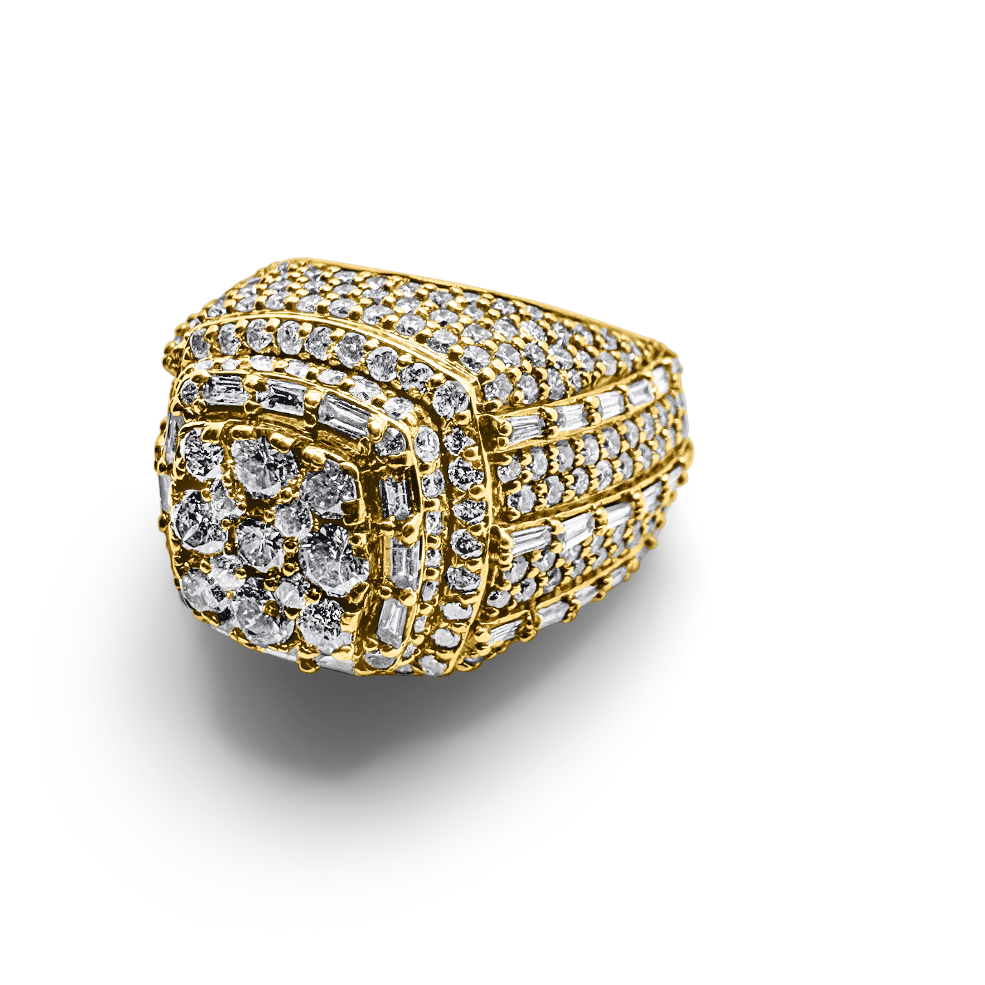 5.33ctw Mens Pinky Ring
