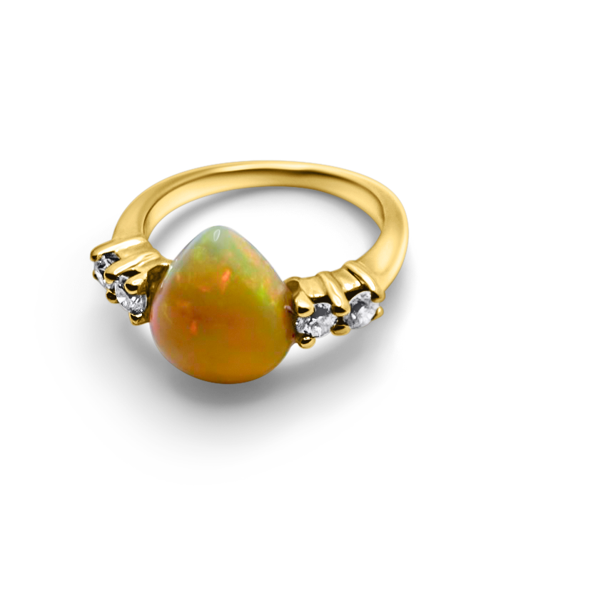 2.77ct Opal Ring