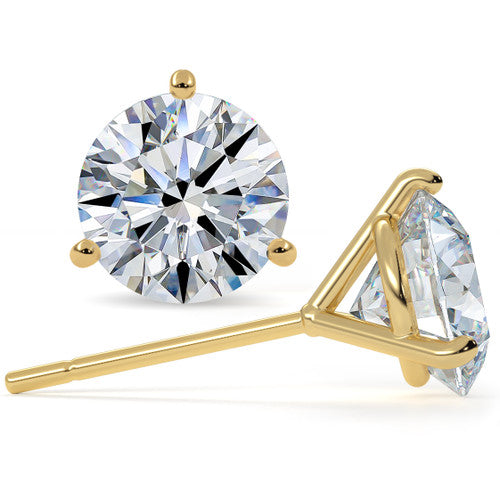 Certified Lab-Grown Diamond Stud Earrings