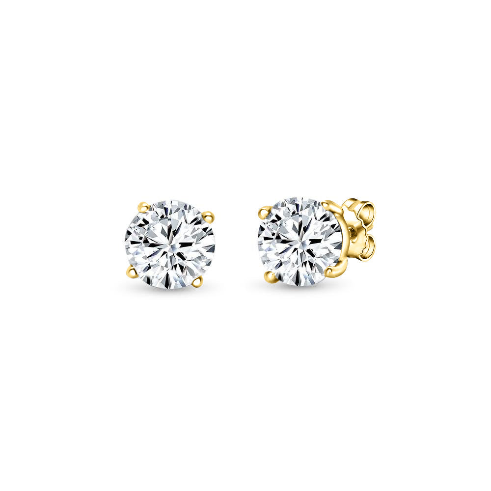 Certified Lab-Grown Diamond Stud Earrings